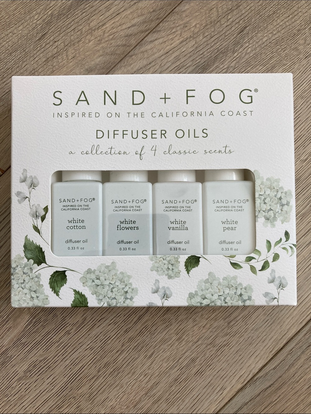 SAND + FOG White Diffuser Oil Set - 4 Pack